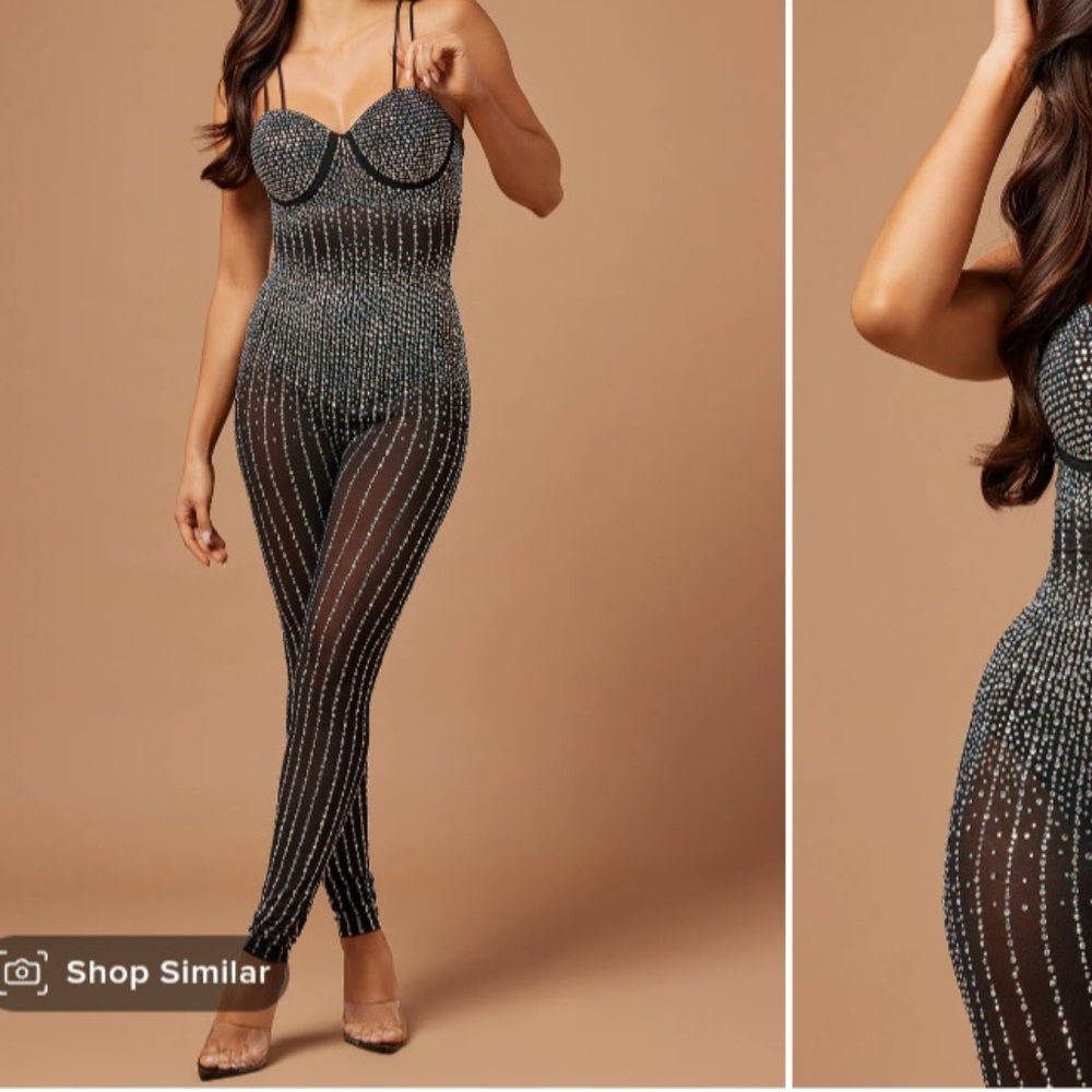 SHES ON FIRE JUMPSUIT